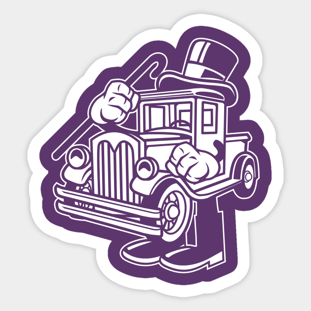 Mister Big Car Sticker by Superfunky